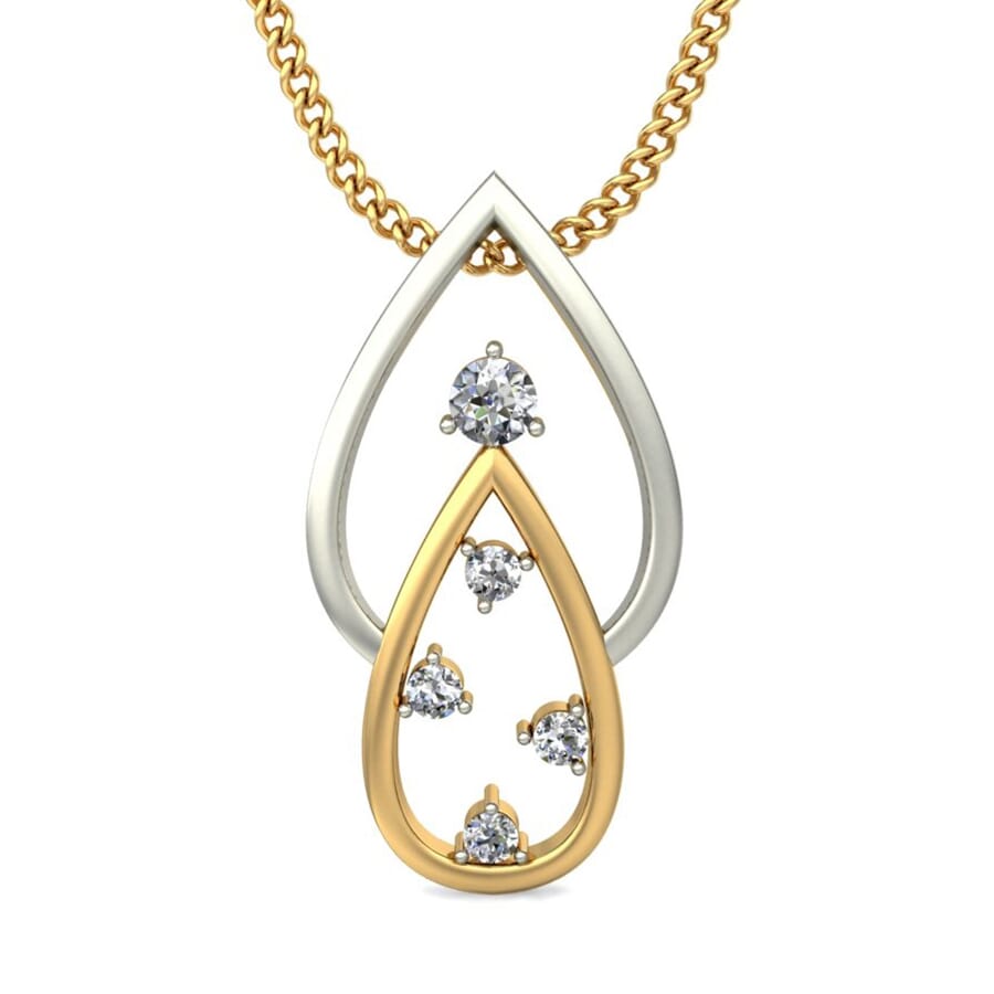 Round Diamond Fancy Pendant