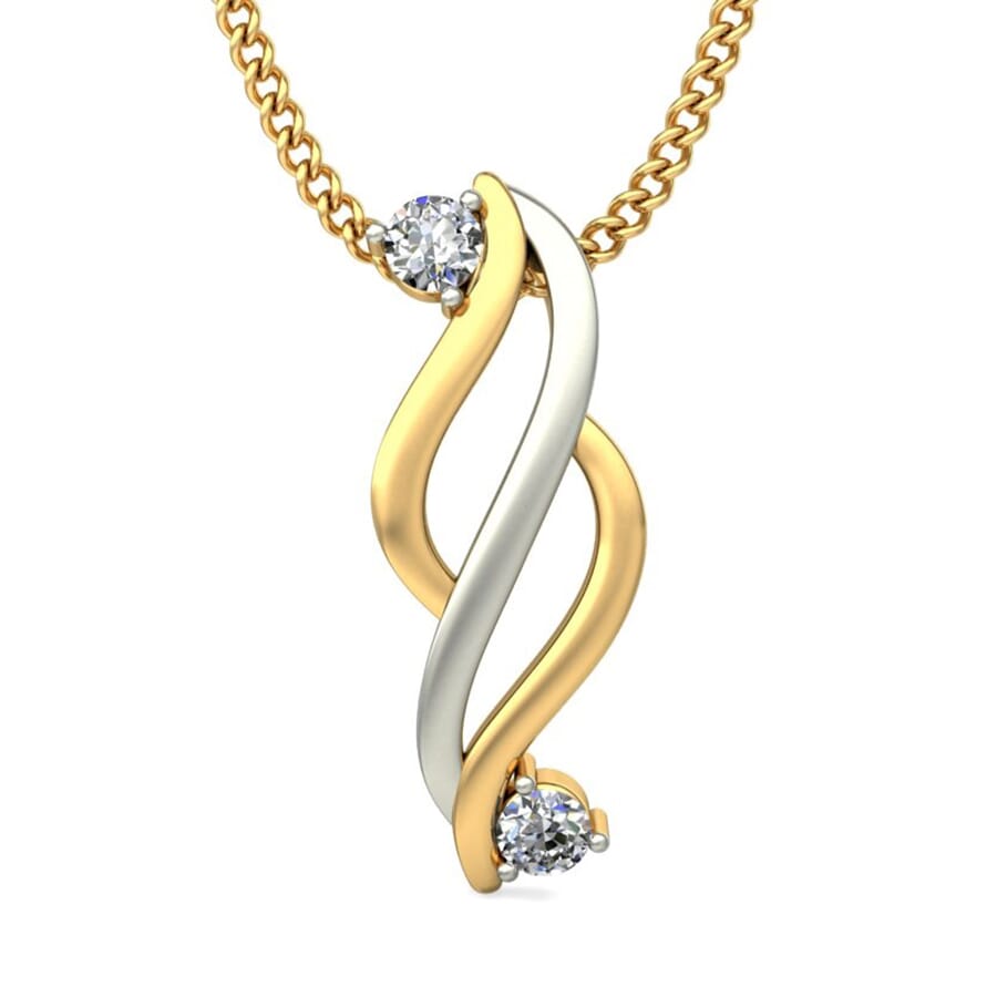 Round Diamond Fancy Pendant