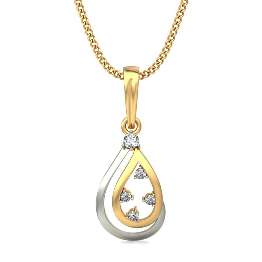Round Diamond Fancy Pendant