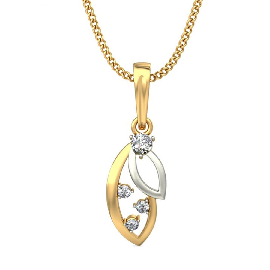 Round Diamond Fancy Pendant