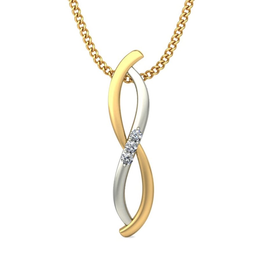 Round Diamond Fancy Pendant