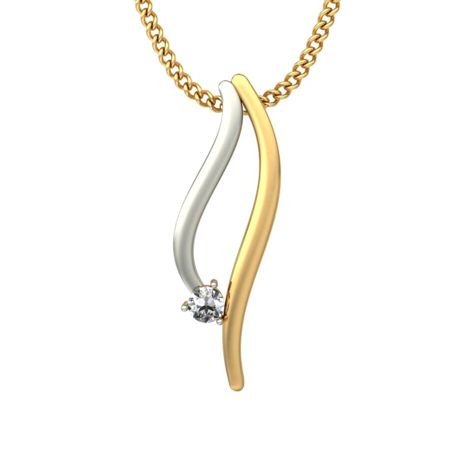 Round Diamond Fancy Pendant