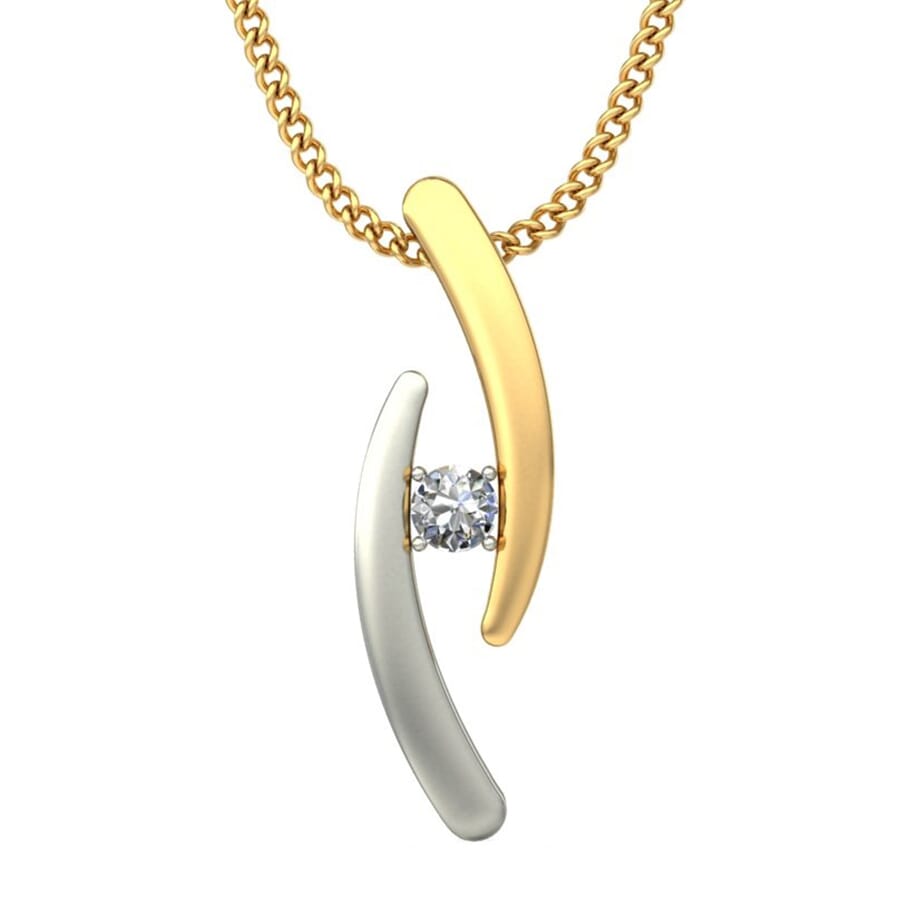 Round Diamond Fancy Pendant