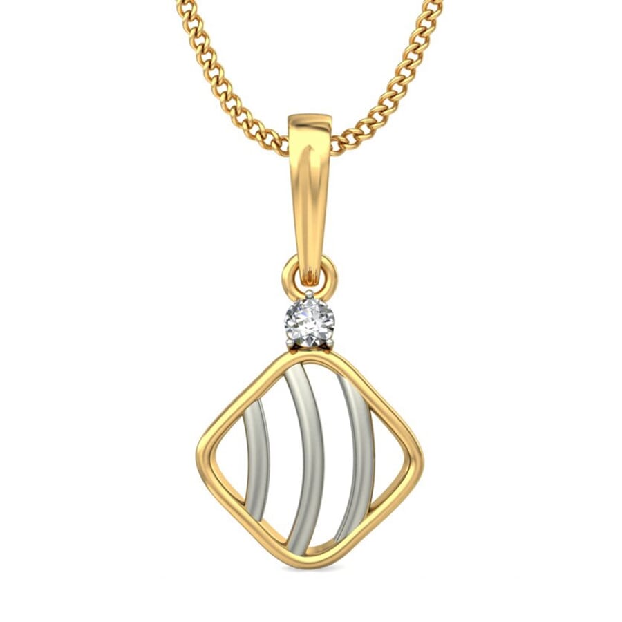 Round Diamond Fancy Pendant