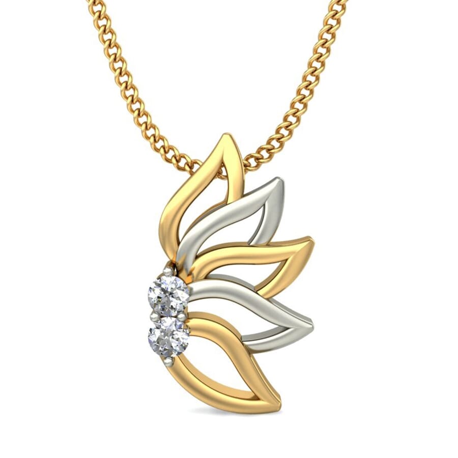 Round Diamond Fancy Pendant