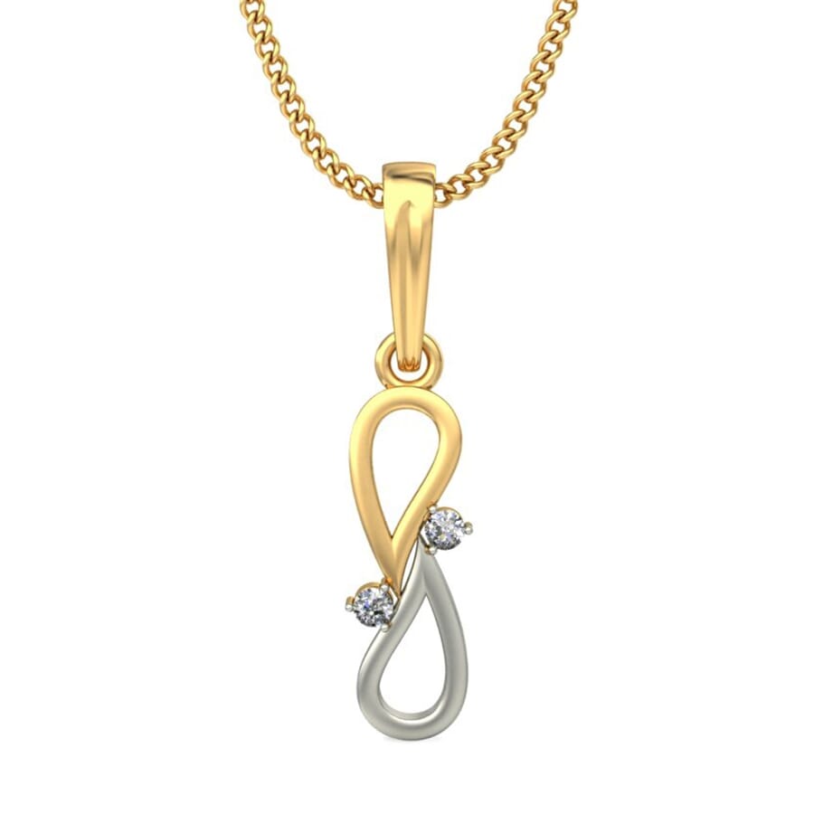 Round Diamond Fancy Pendant