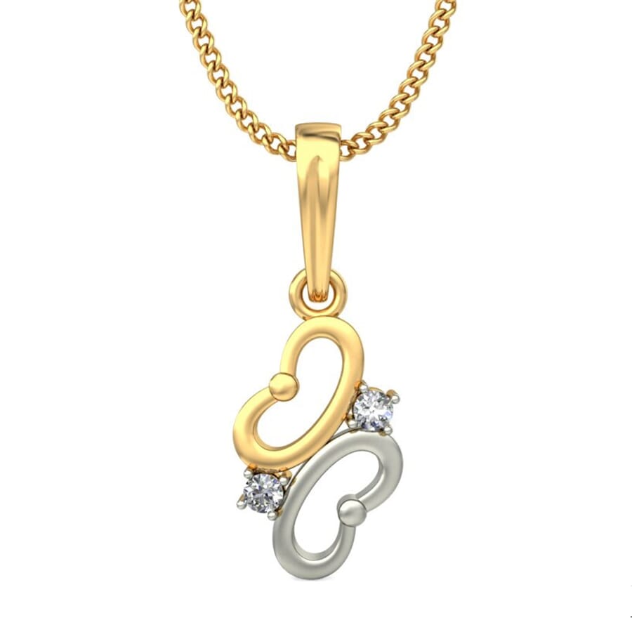 Round Diamond Fancy Pendant