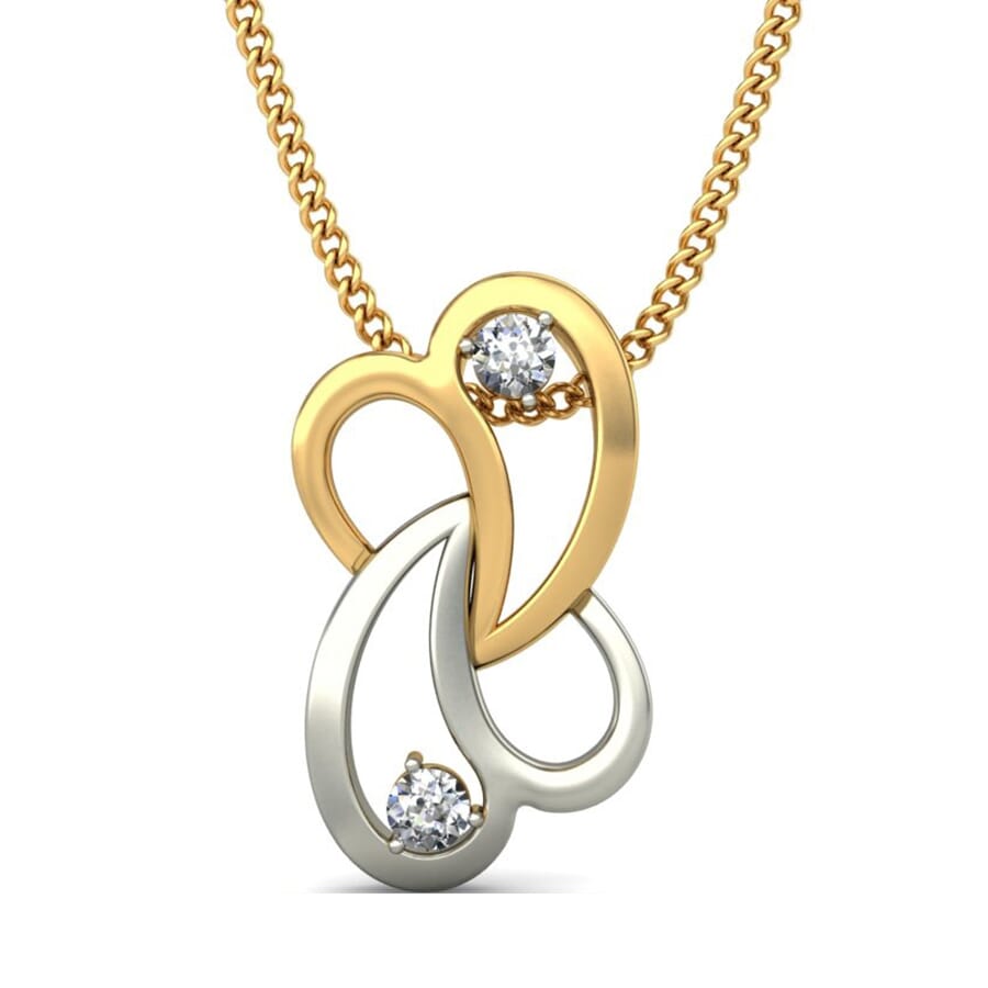 Round Diamond Fancy Pendant