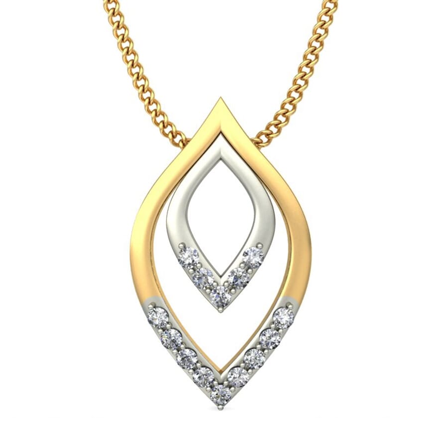 Round Diamond Fancy Pendant