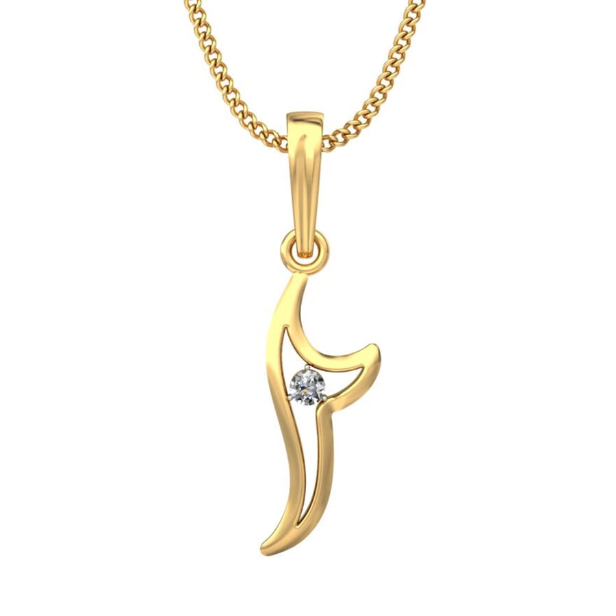 Round Diamond Fancy Pendant