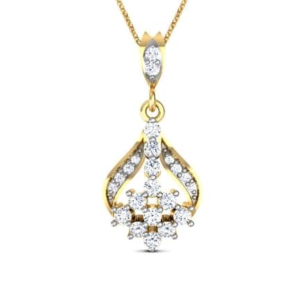 Round Diamond Fancy Pendant