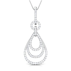 Round Diamond Fancy Pendant