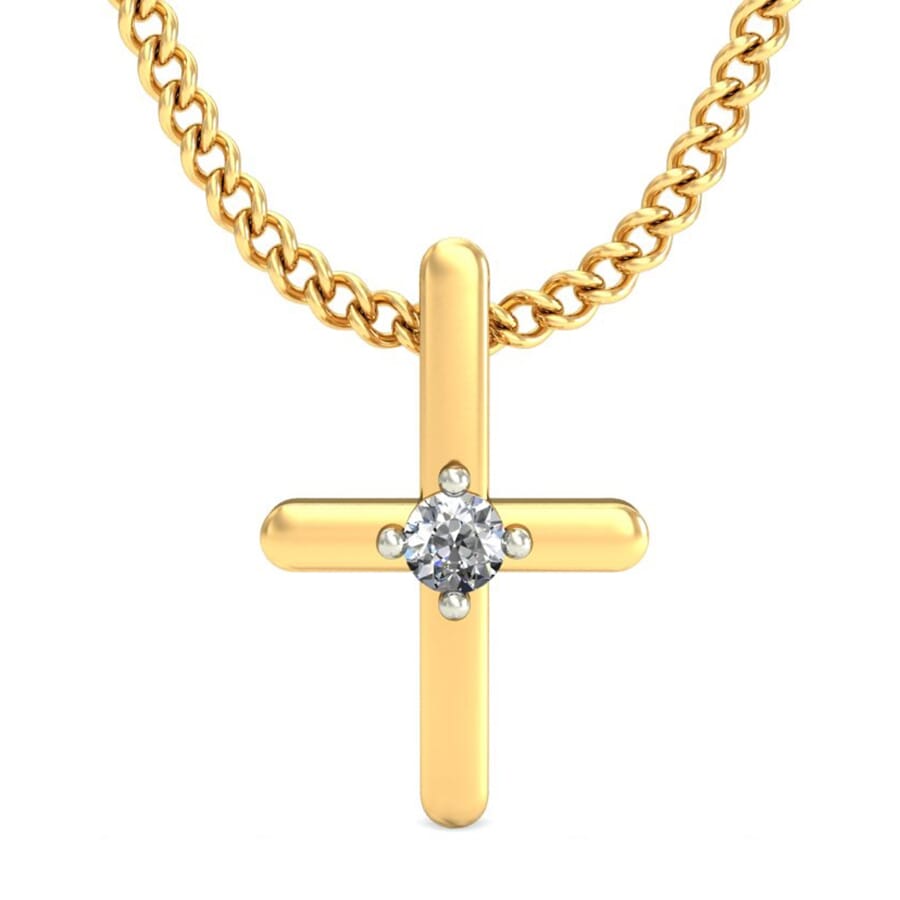 Round Diamond Fancy Pendant