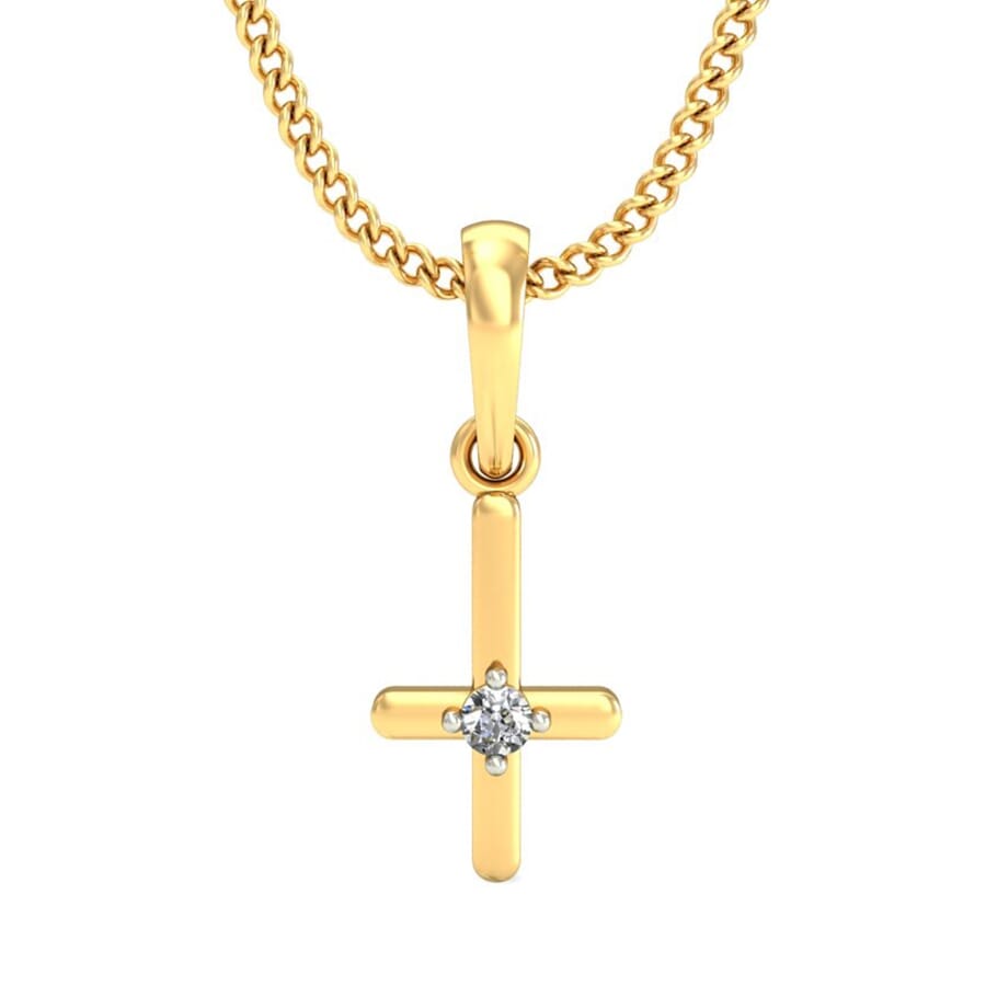 Round Diamond Fancy Pendant