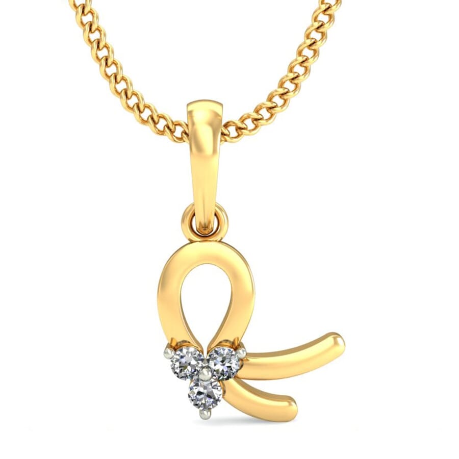 Round Diamond Fancy Pendant