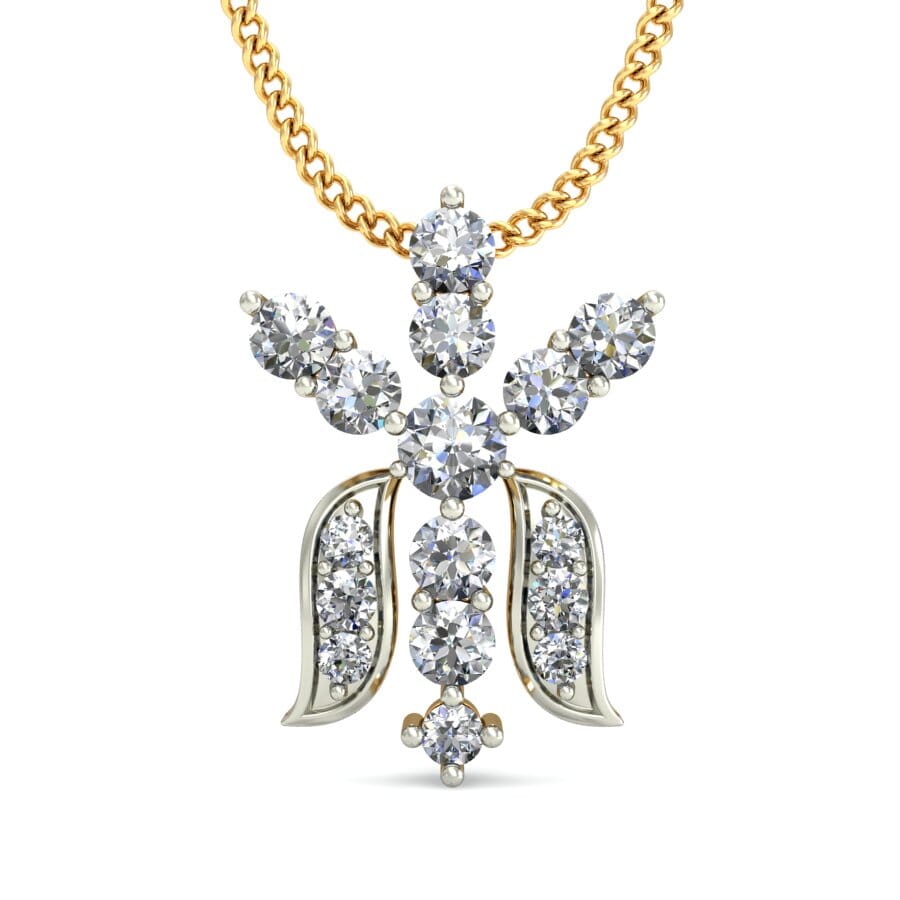 Round Diamond Fancy Pendant