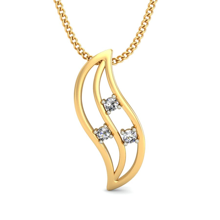 Round Diamond Fancy Pendant