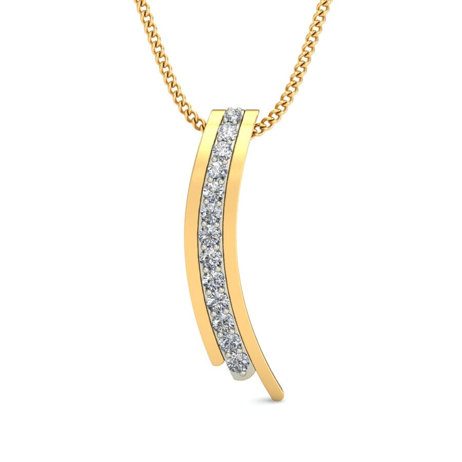 Round Diamond Fancy Pendant