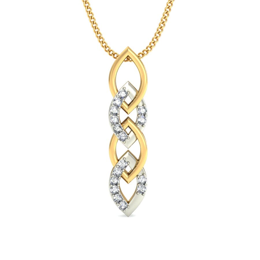 Round Diamond Fancy Pendant