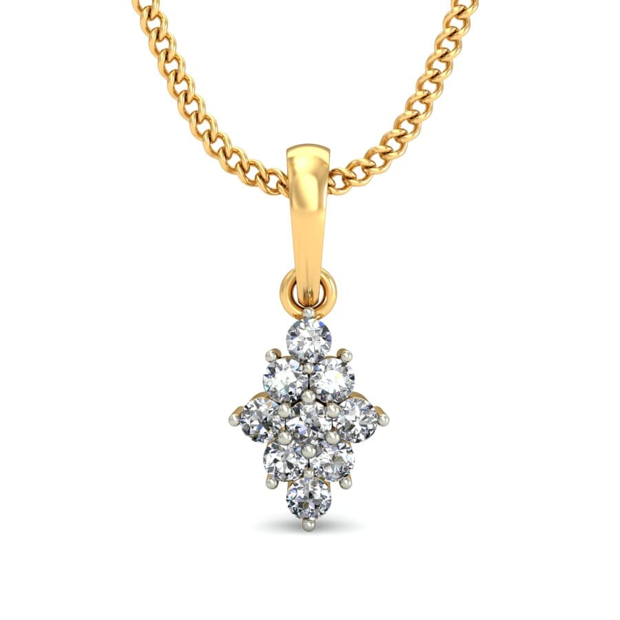 Round Diamond Fancy Pendant