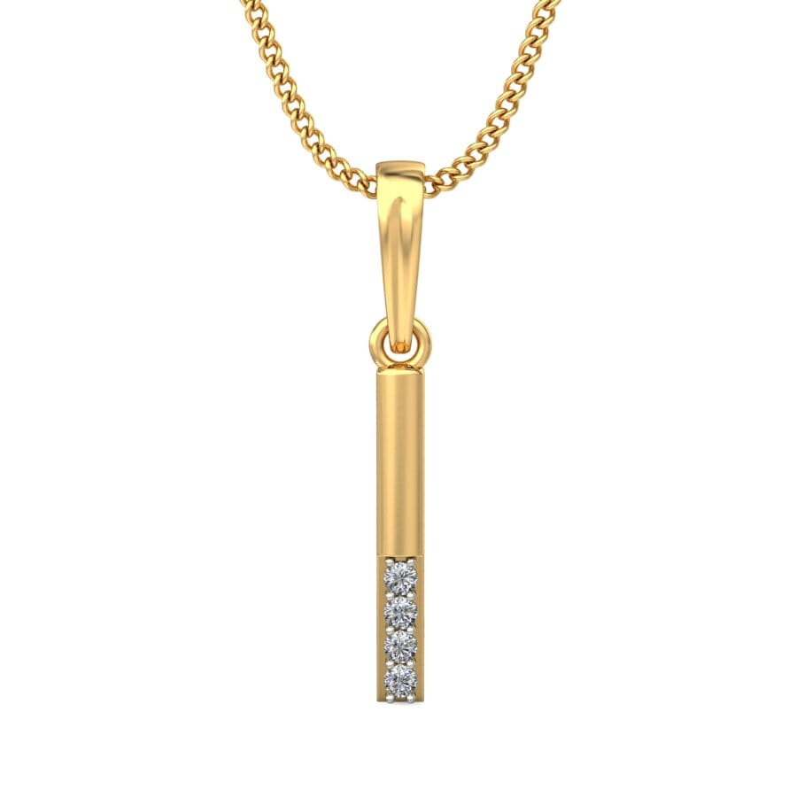 Round Diamond Fancy Pendant