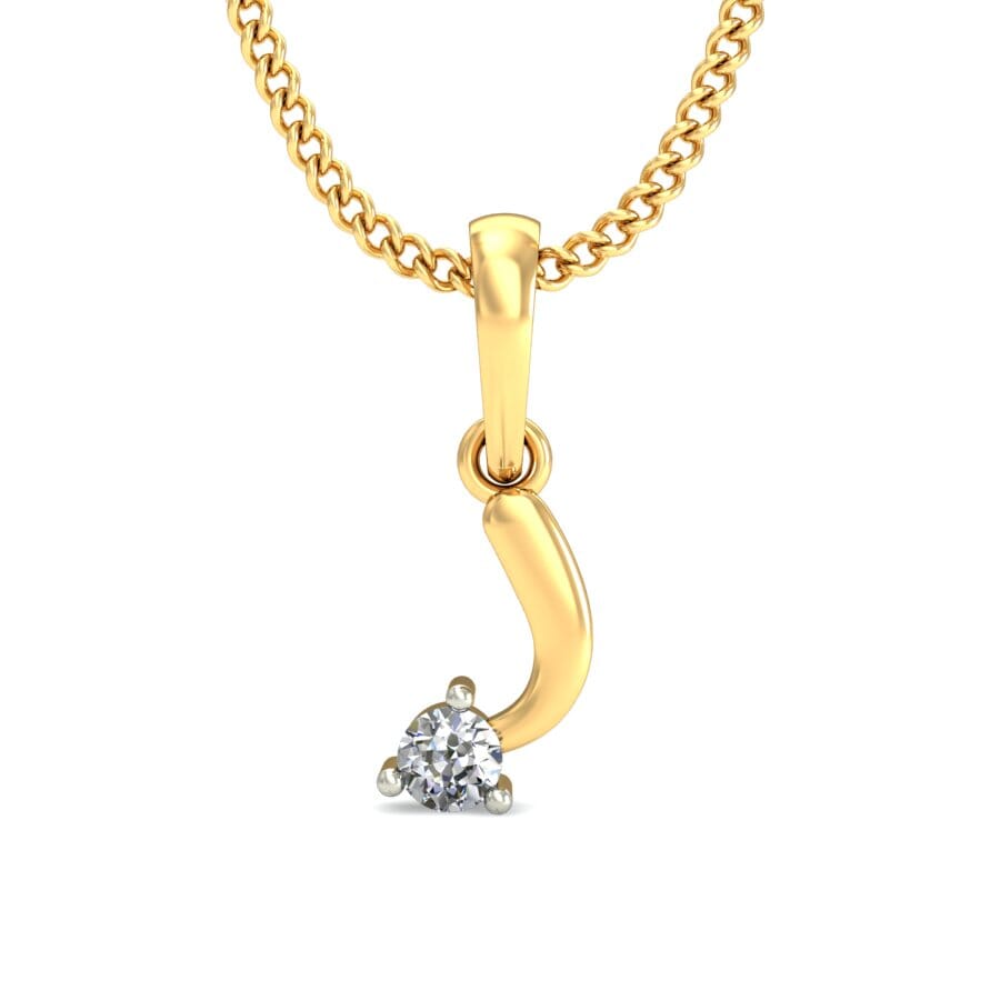 Round Diamond Fancy Pendant