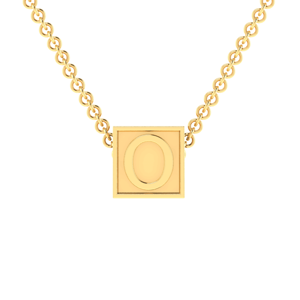 O Initial “Be Inspired” Pendant