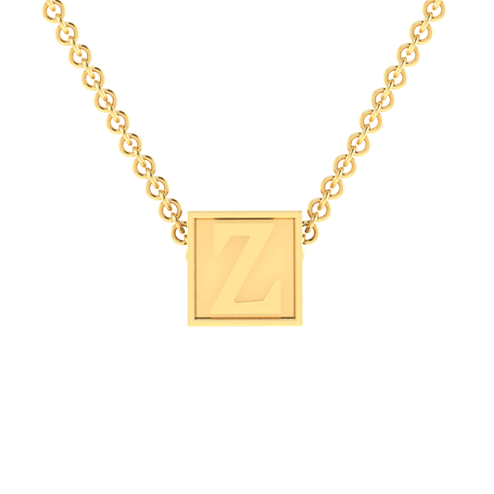 Z Initial “Be Inspired” Pendant