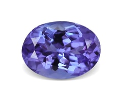 1.30-Carat VVS-Clarity Violet Blue AA Natural Tanzanite