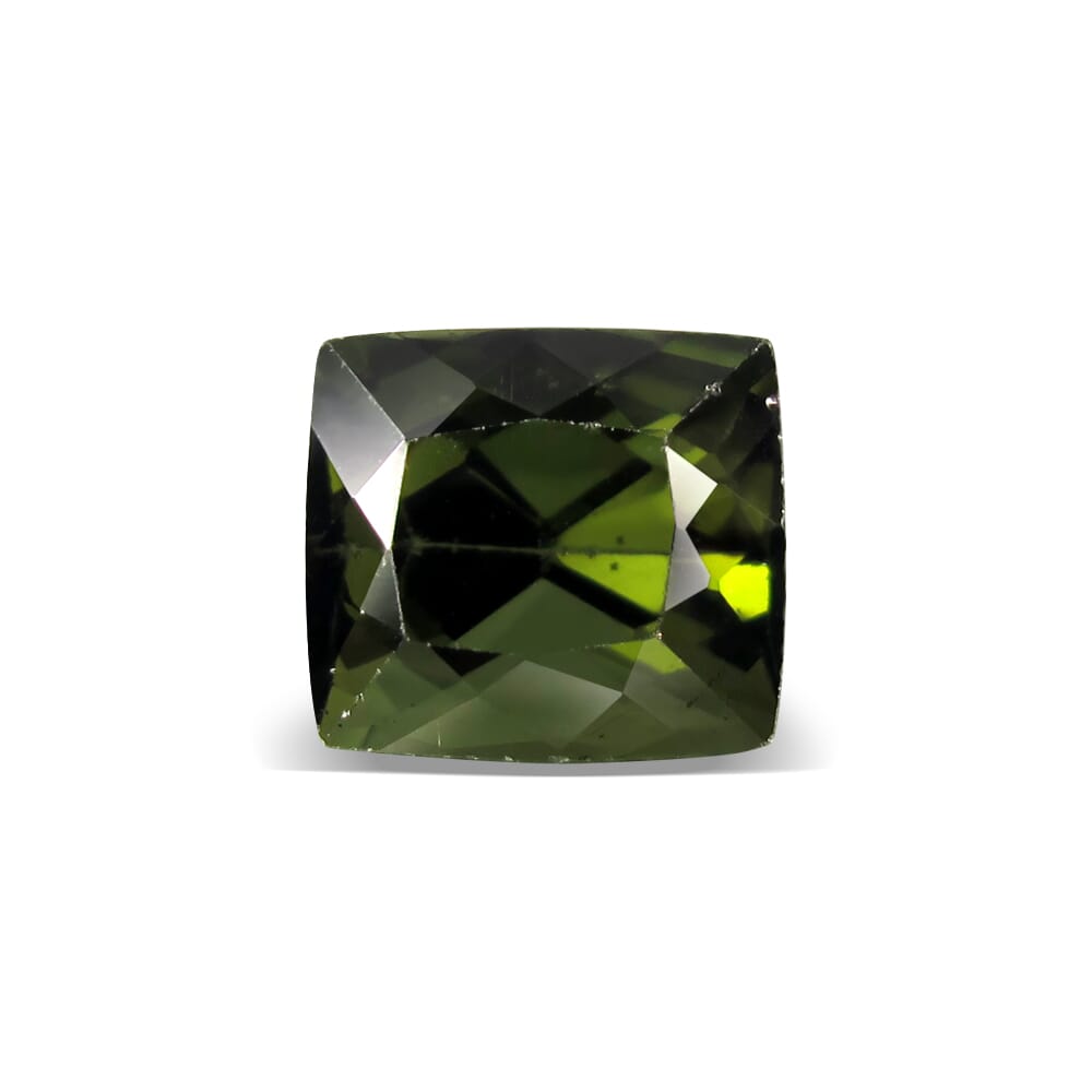 3.16-Carat VVS-Clarity Green Madagascar Tourmaline