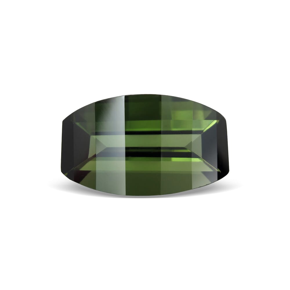 9.30-Carat VVS-Clarity Green Madagascar Tourmaline