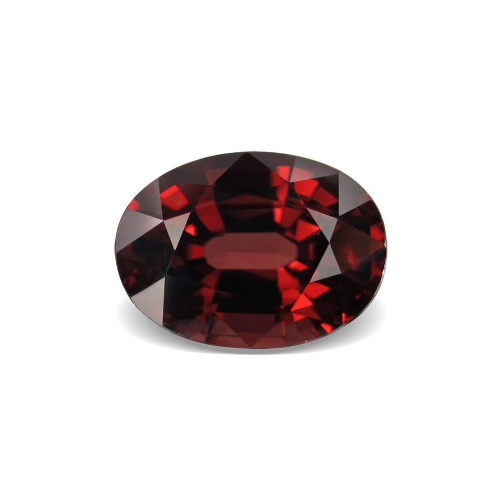 5.46-Carat VVS-Clarity Red Africa Zircon