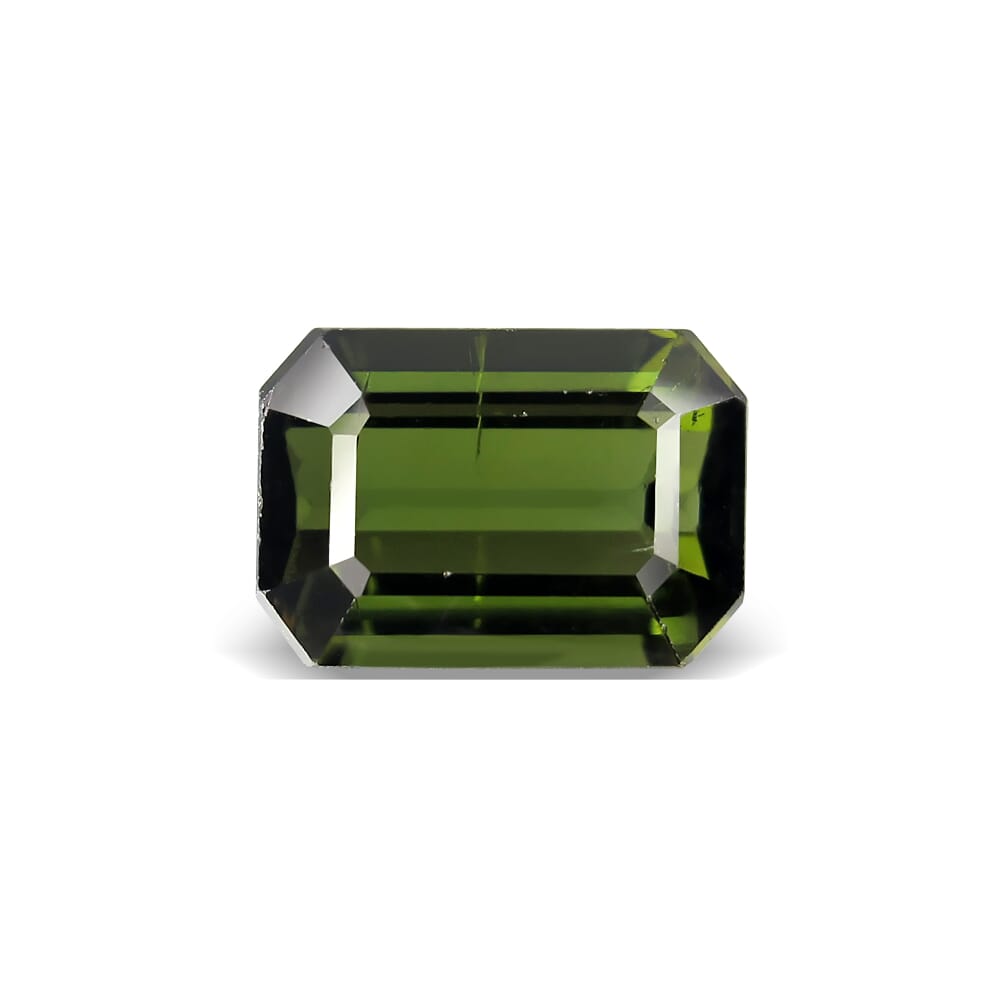 6.43-Carat VVS-Clarity Green Madagascar Tourmaline