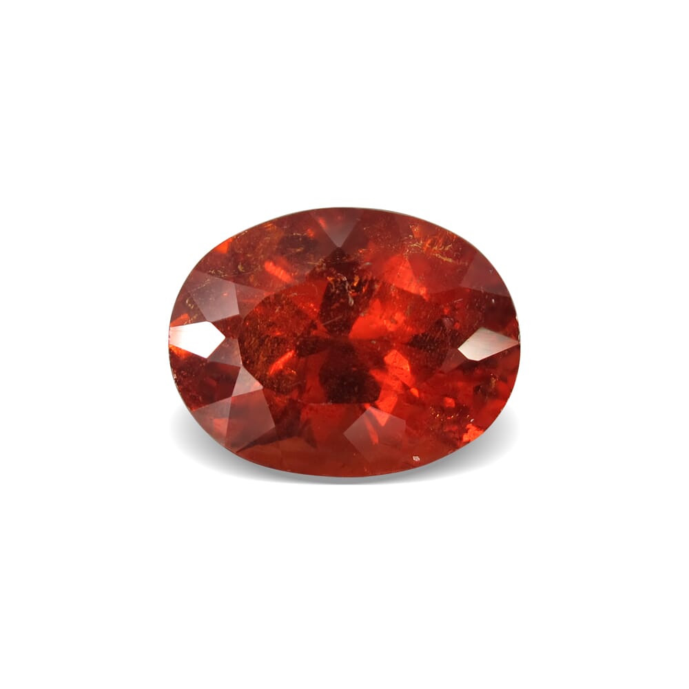 5.76-Carat VVS-Clarity Orange Africa Spessartite Garnet