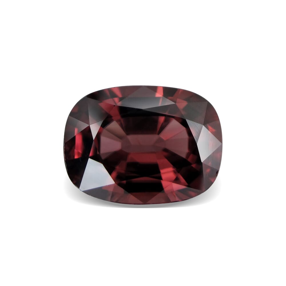 7.16-Carat VVS-Clarity Pinkish Brown Africa Zircon