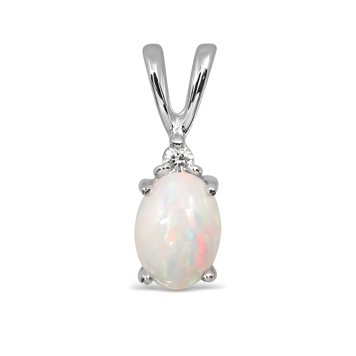 14K Gold Opal Pendant