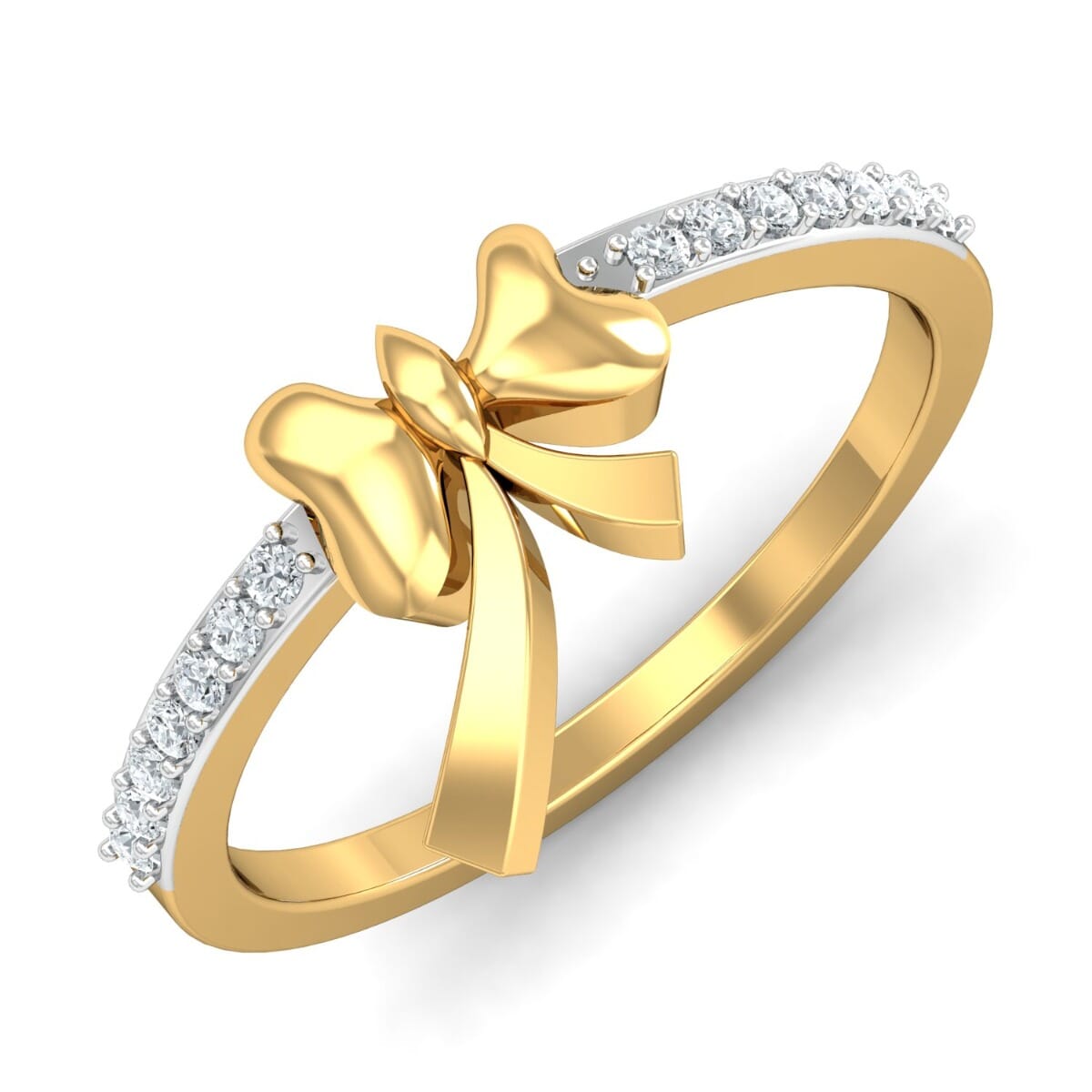 Round Diamond Fancy Ring