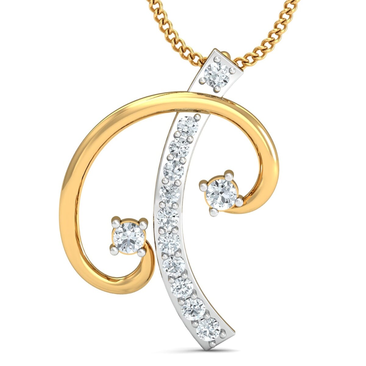 Round Diamond Fancy Pendant