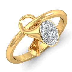 Round Diamond Fancy Ring