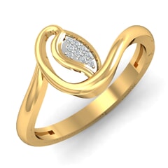 Round Diamond Fancy Ring