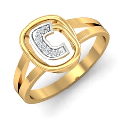 Round Diamond Fancy Ring