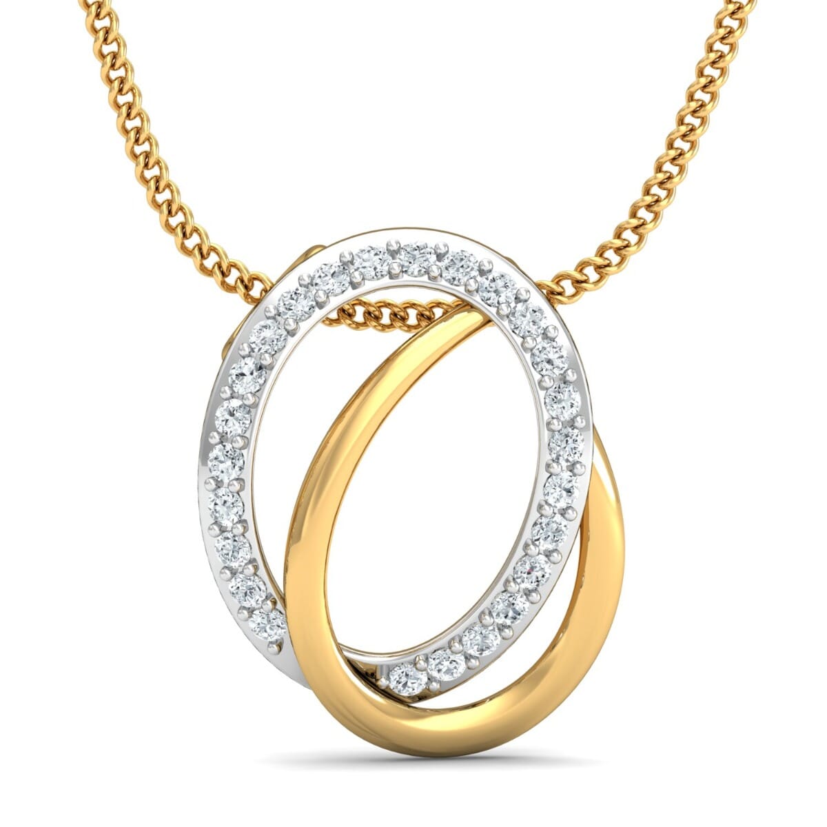 Round Diamond Fancy Pendant