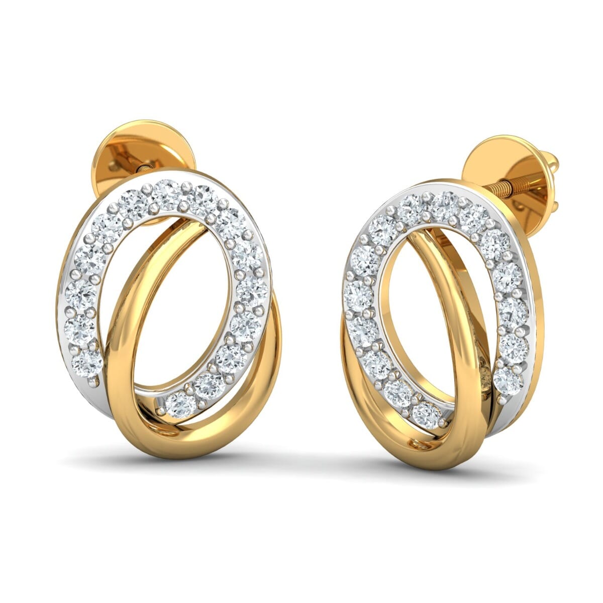 Round Diamond Fancy Earrings