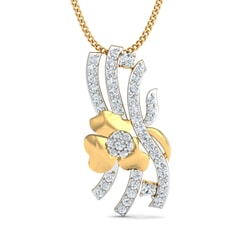 Round Diamond Fancy Pendant