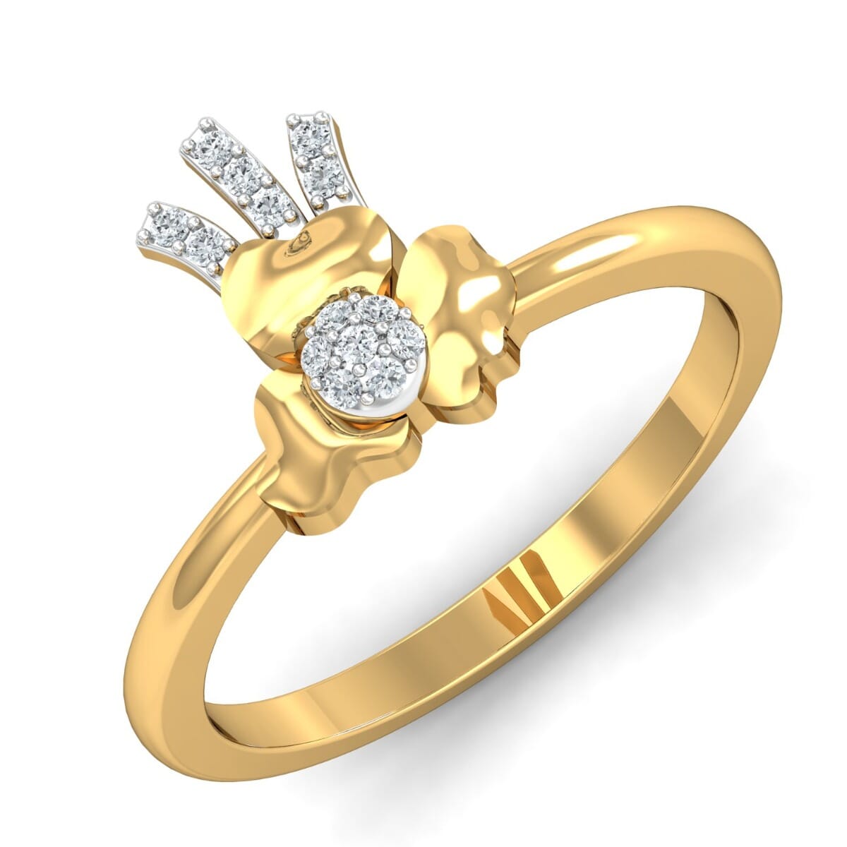 Round Diamond Fancy Ring