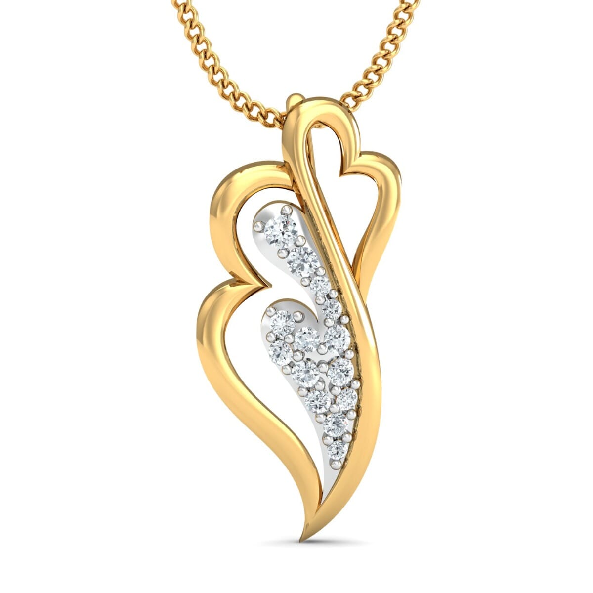 Round Diamond Fancy Pendant