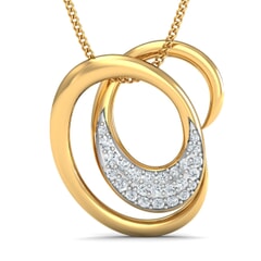 Round Diamond Fancy Pendant
