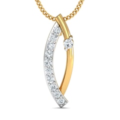 Round Diamond Fancy Pendant