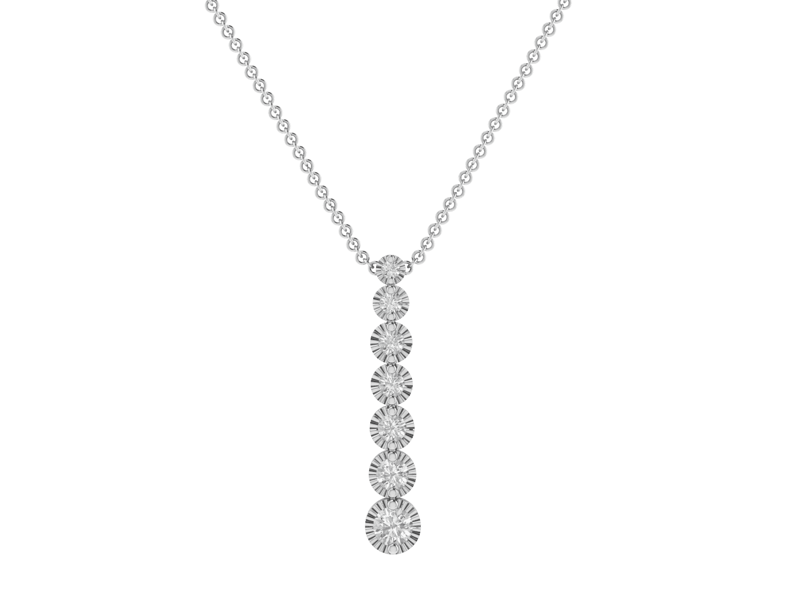 18KT Gold Red Carpet Pendant with 0.30 carat Diamonds