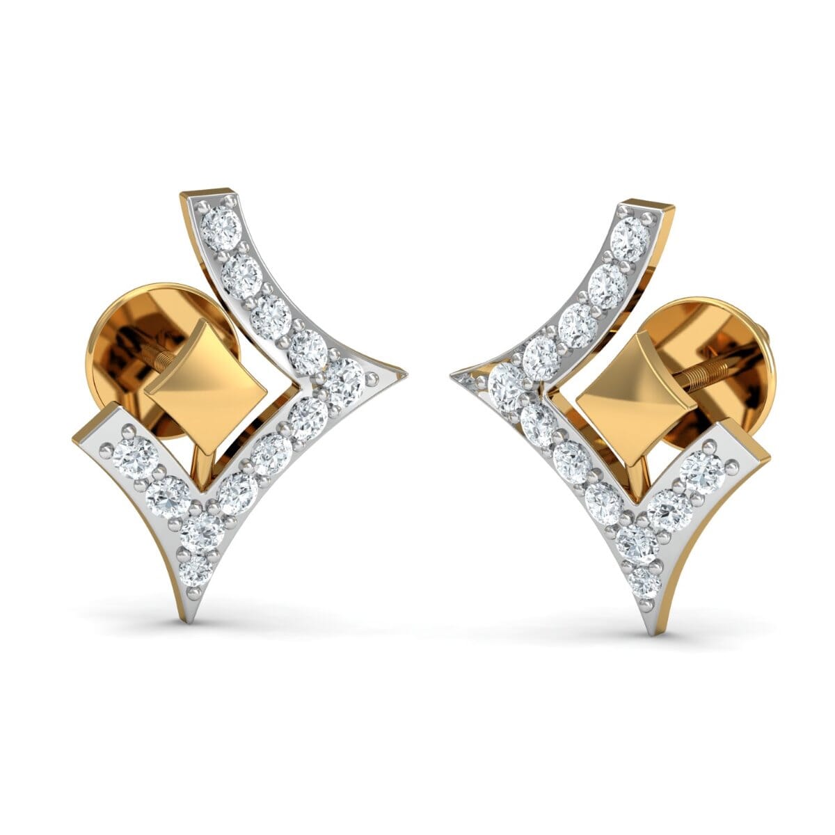 Round Diamonds Fancy Earrings